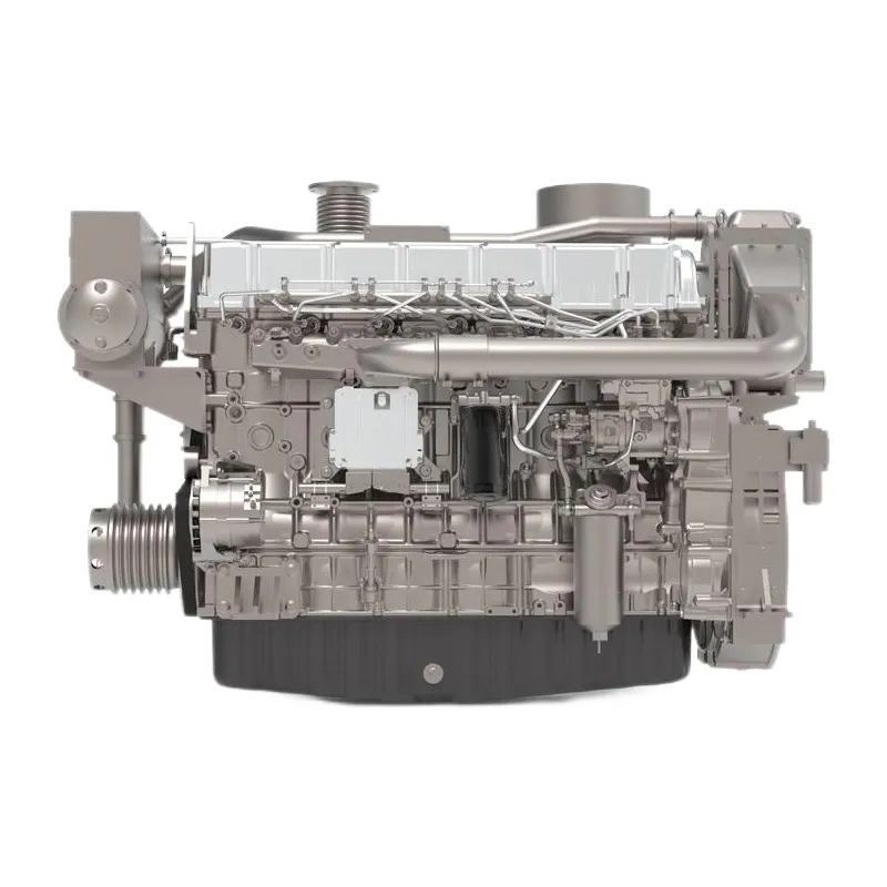 In-line Water-cooled 300-600hp Marine Inboard diesel Engine 6 Cylinder Powerful Efficient Fuel-saving Marine Engine With CE