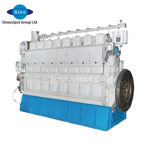 Zichai 8210 series marine engine 8 cylinder with power 800-1500hp@600-1000rpm long service life