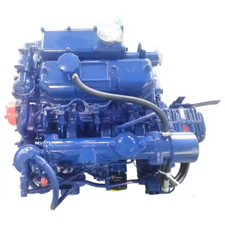High-Efficiency Marine Engine Diesel 4 Stroke Inboard Motor with Integrated Transmission for Vessels