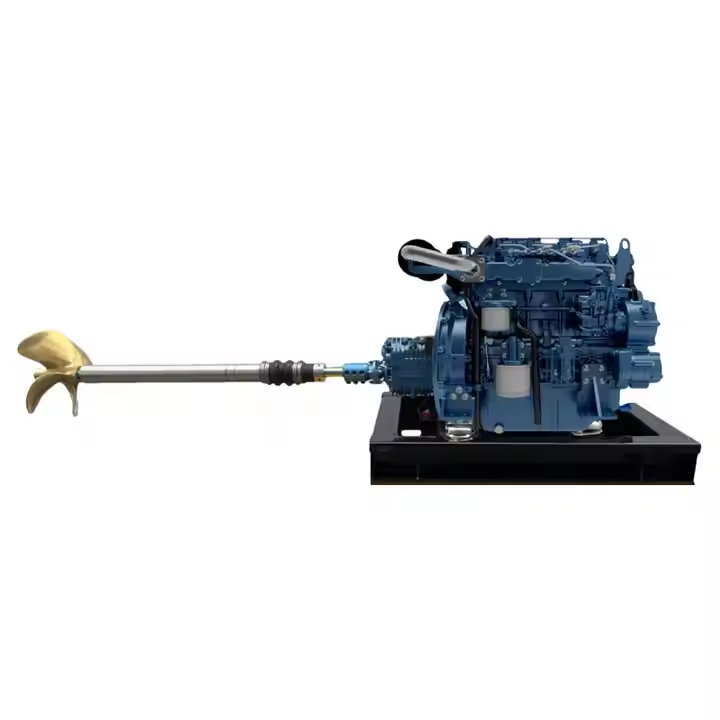 SINO-ME40 40KW 2400rpm Marine Propulsion System for Boats Yachts with Stern Shaft and Marine Propeller Engine