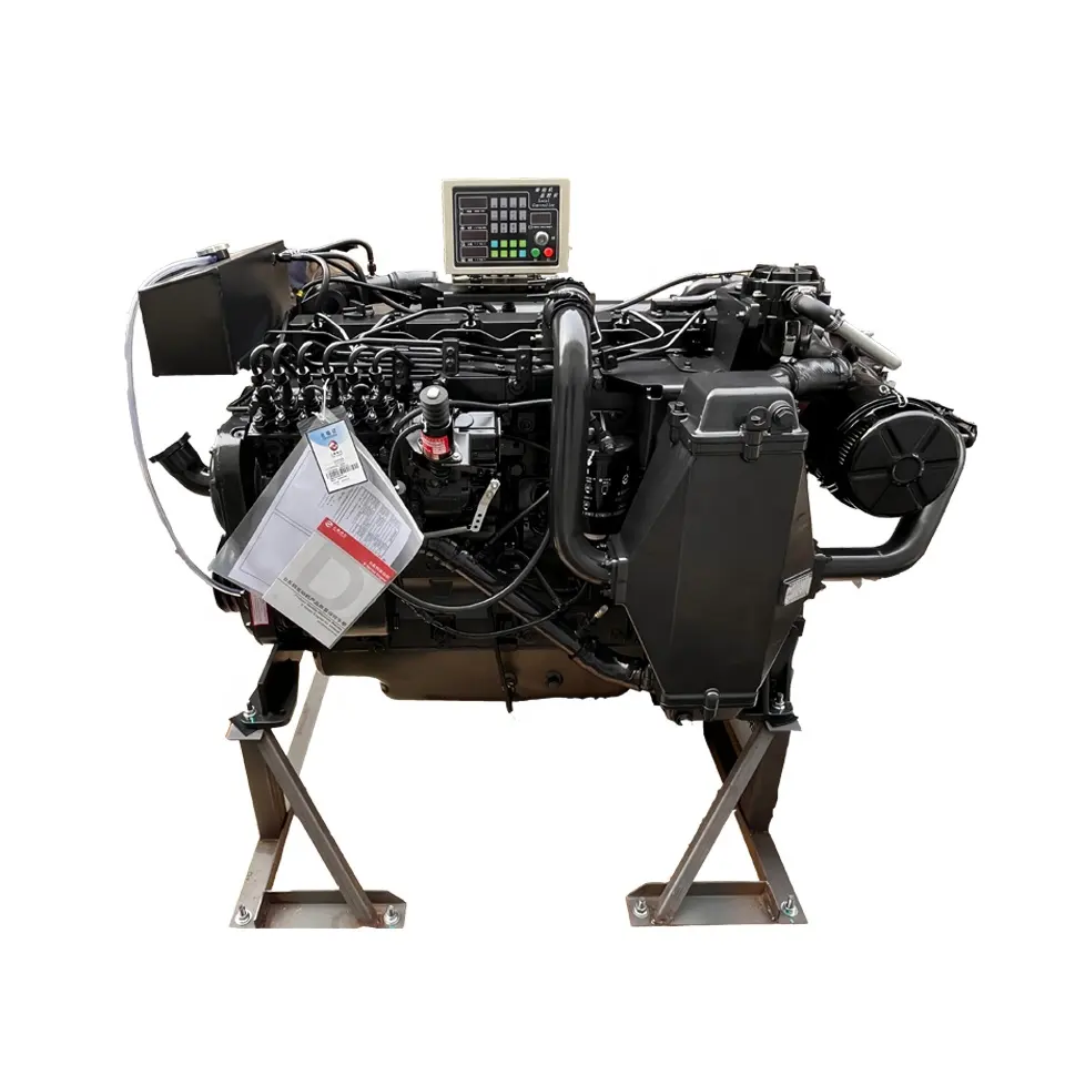 Sinooutput Marine Parts Supplier Shangchai Brand Marine Diesel Engine 310hp/2330rpm Model D683ZLCA8B Net Weight 800kg