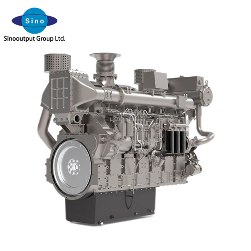 400-950HP 605-808KW SDEC Brand Marine Propulsion Engine Durable Marine Diesel Motor for Cargo Ships 3 Year Quality Warranty