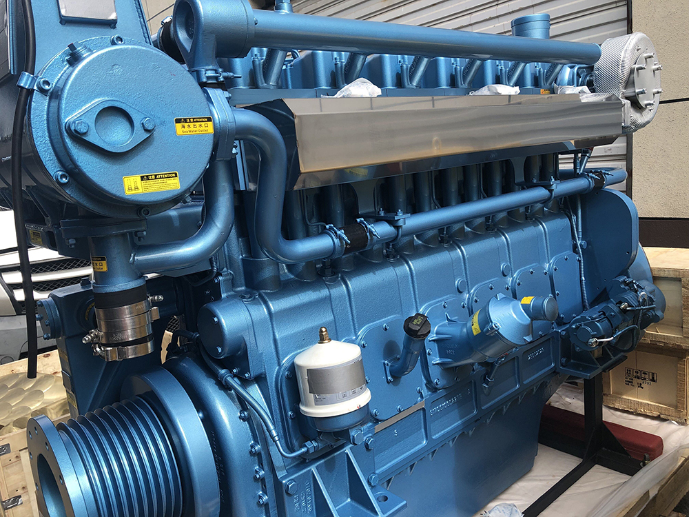 Weichai Marine Diesel Engine WHM6170 Series Power 300-620 hp Speed 850-1500 Rpm Inboard Engine