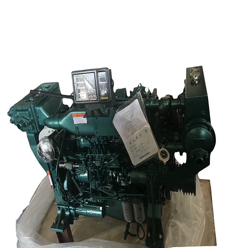 Middle East Best Selling New Sinotruk WD415.16 Inboard Turbocharged 92KW 4 Stroke Marine Diesel Engine with Gearbox
