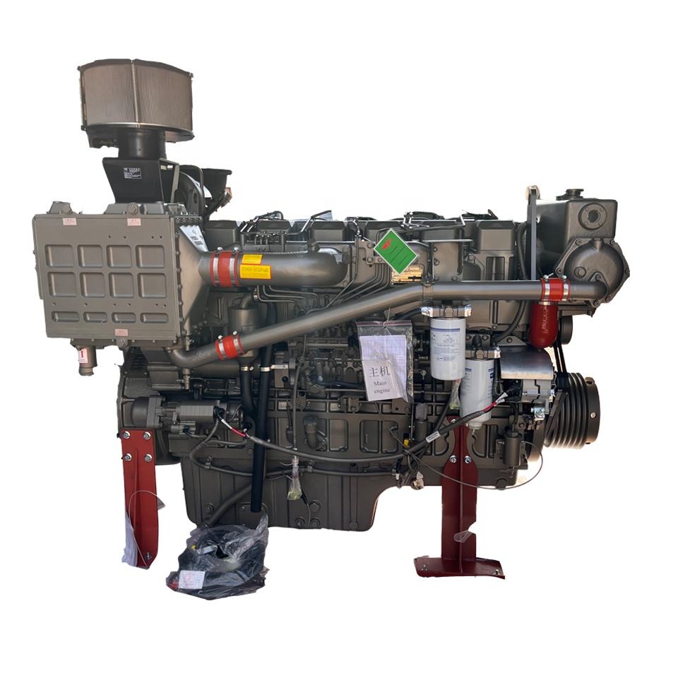 Sinooutput Yuchai YC6T480C 480hp/1800rpm Inboard 6 Cylinders Marine Diesel for Boat Quick Delivery 1 Year Quality Warranty